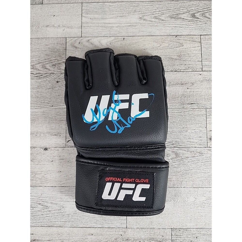 Kayla Harrison Signed UFC Glove PSA Authenticated Judo Gold Medalist Womens MMA